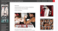 Desktop Screenshot of muskel-frauen.com